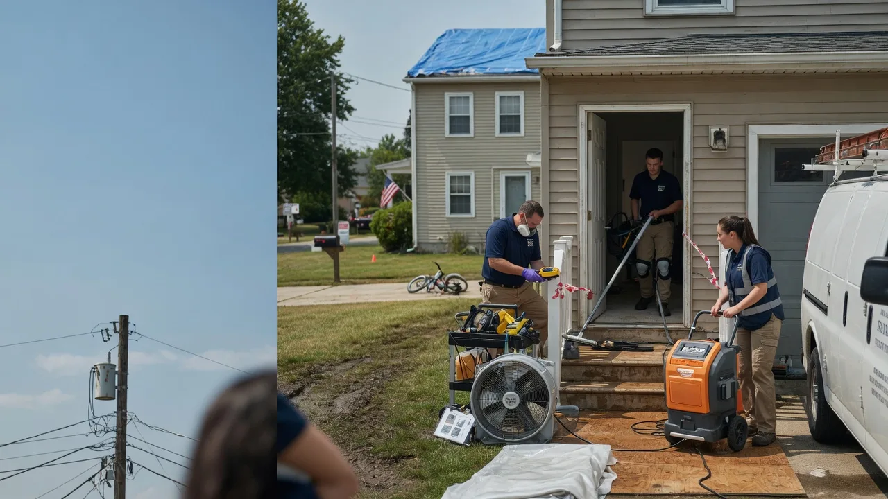 Water Damage Repair in Marquez, TX near me